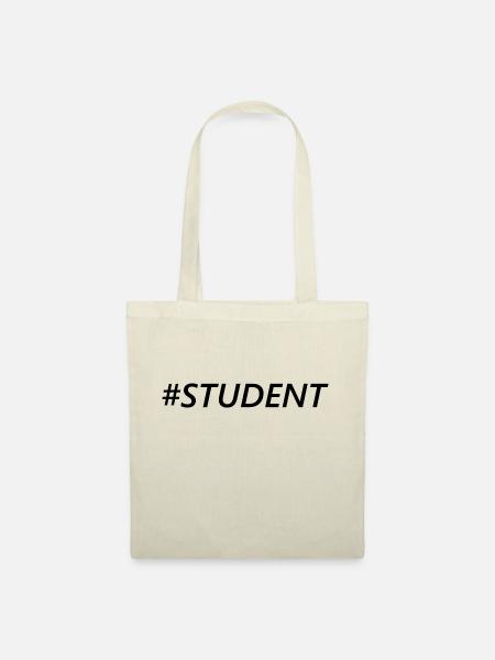 #STUDENT - Stoffbeutel - Natur