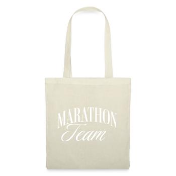 Marathon Team - Stoffbeutel - Natur - Vorne