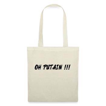 oh putain - Sac en tissu - nature - Devant