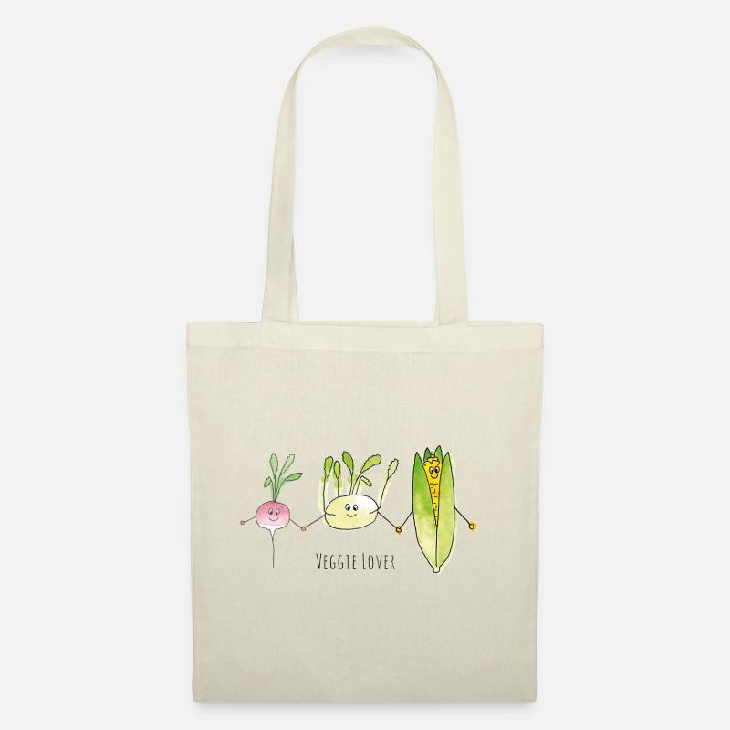 Veggie Lover 2 - Stoffbeutel - Natur