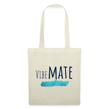 VibeMate - Stoffbeutel - Natur - Vorne
