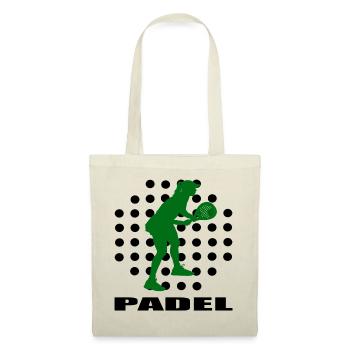 Padel - Sac en tissu - nature - Devant