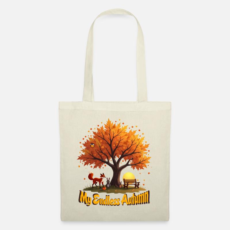 Mein endloser Herbst - Stoffbeutel - Natur