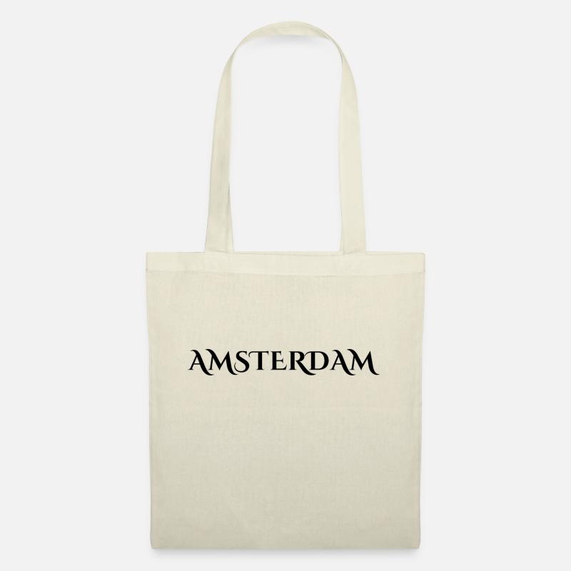 Amsterdam - Stoffbeutel - Natur
