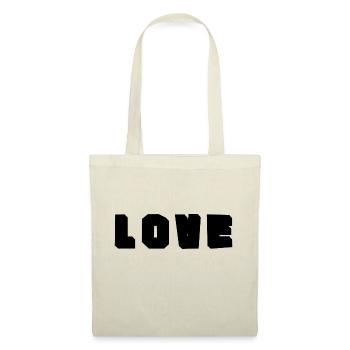 ICH HABE GERADE GEHEIRATET. Junggesellinnenabschied. VALENTINSTAG. PAAR. LIEBE - Stoffbeutel - Natur - Vorne