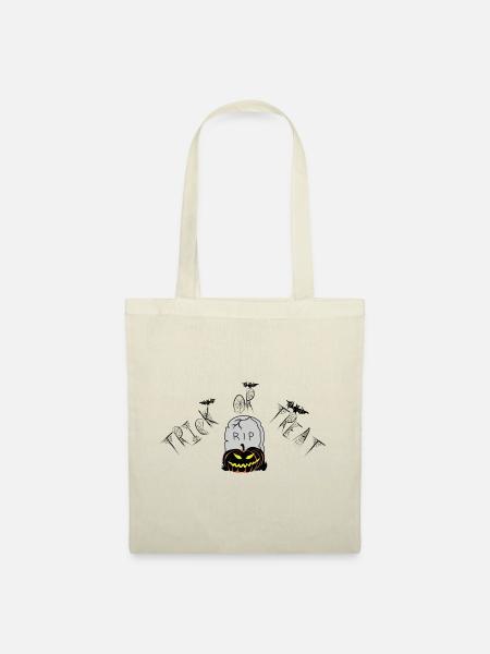 Trick or Treat - Stoffbeutel - Natur