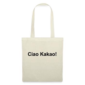 Ciao Kakao! - Stoffbeutel - Natur - Vorne