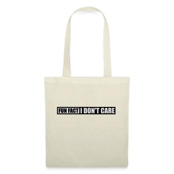 I don't care fact - Tote Bag - nature - Front