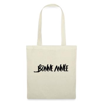 BONNE ANNEE. SAINT SYLVESTRE. NOUVELLE ANNÉE - Sac en tissu - nature - Devant