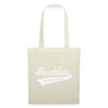 Abschluss – In Der Tasche (Schulabschluss / White) - Stoffbeutel - Natur - Vorne