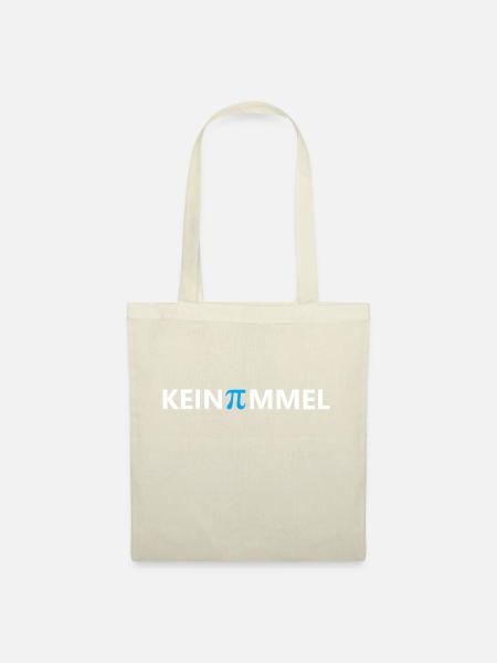 Kein Pimmel blau - Stoffbeutel - Natur