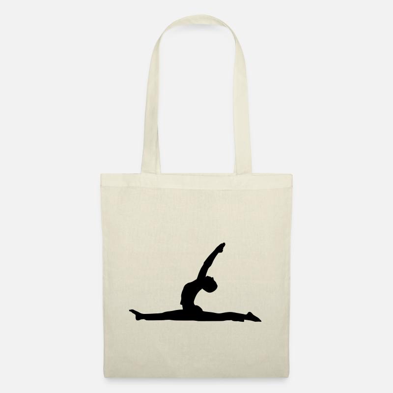 Yoga - Anjaneyasana - Stoffbeutel - Natur