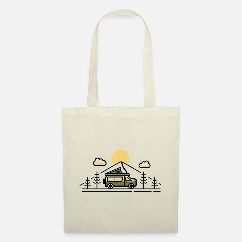 Camper longing and van passion - Tote Bag - nature