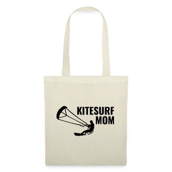 Kitesurf Kiteboard Kiteboarder Kitesurf Maman - Sac en tissu - nature - Devant