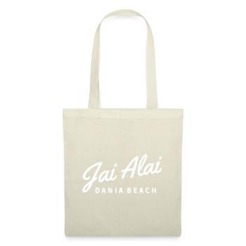JAI ALAI DANIA BEACH – JEU DE PELOTE BASQUE - Sac en tissu - nature - Devant