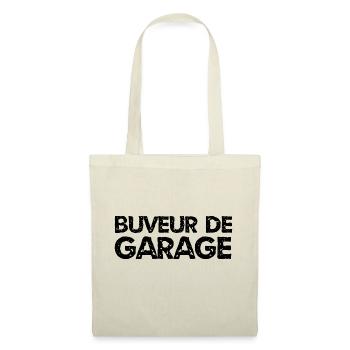 buveur de garage - Sac en tissu - nature - Devant