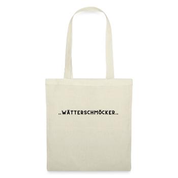 wätterschmöcker - Stoffbeutel - Natur - Vorne