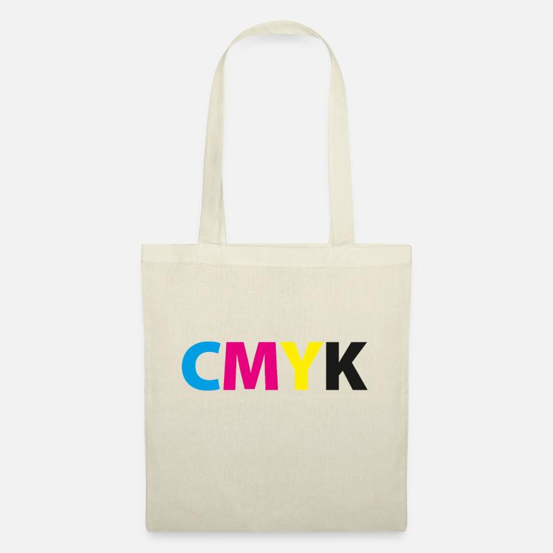 CMYK - Stoffbeutel - Natur