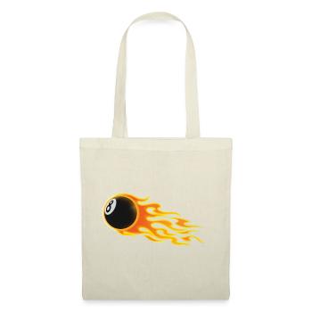 8, billard, billard, billard - Sac en tissu - nature - Devant