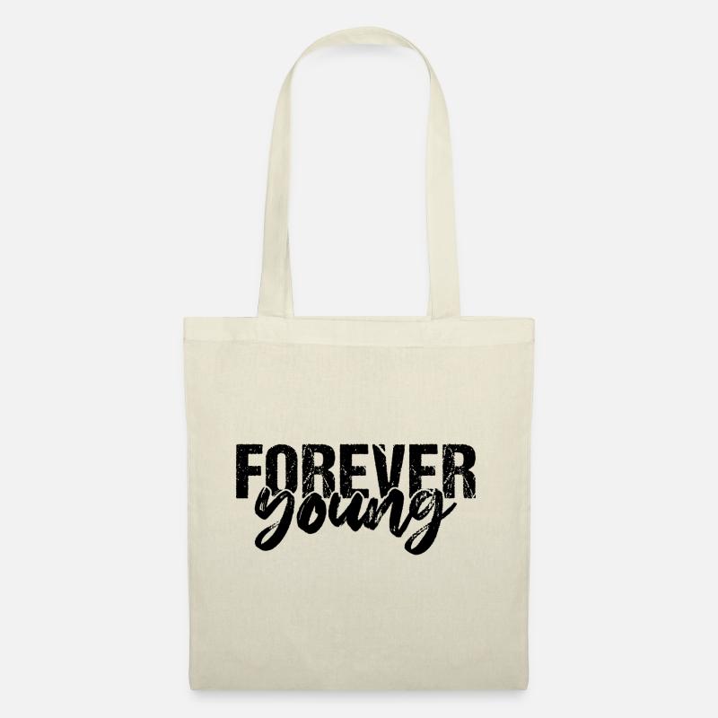 Forever Young - Stoffbeutel - Natur