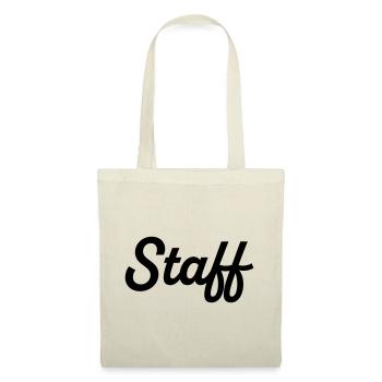 Staff 2 - Stoffbeutel - Natur - Vorne