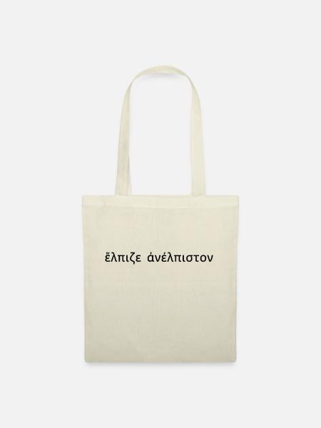 Heraclitus: hope for what seems hopeless - Tote Bag - nature