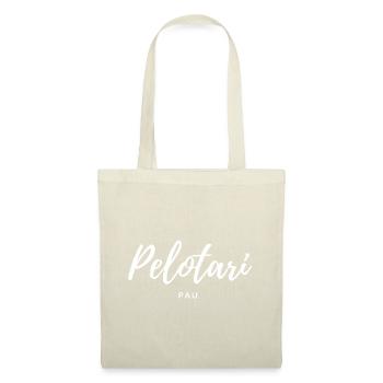 PELOTARI PAU – JEU DE PELOTE BASQUE - Sac en tissu - nature - Devant