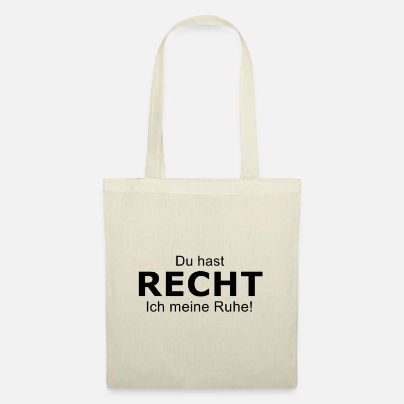Recht - Stoffbeutel - Natur