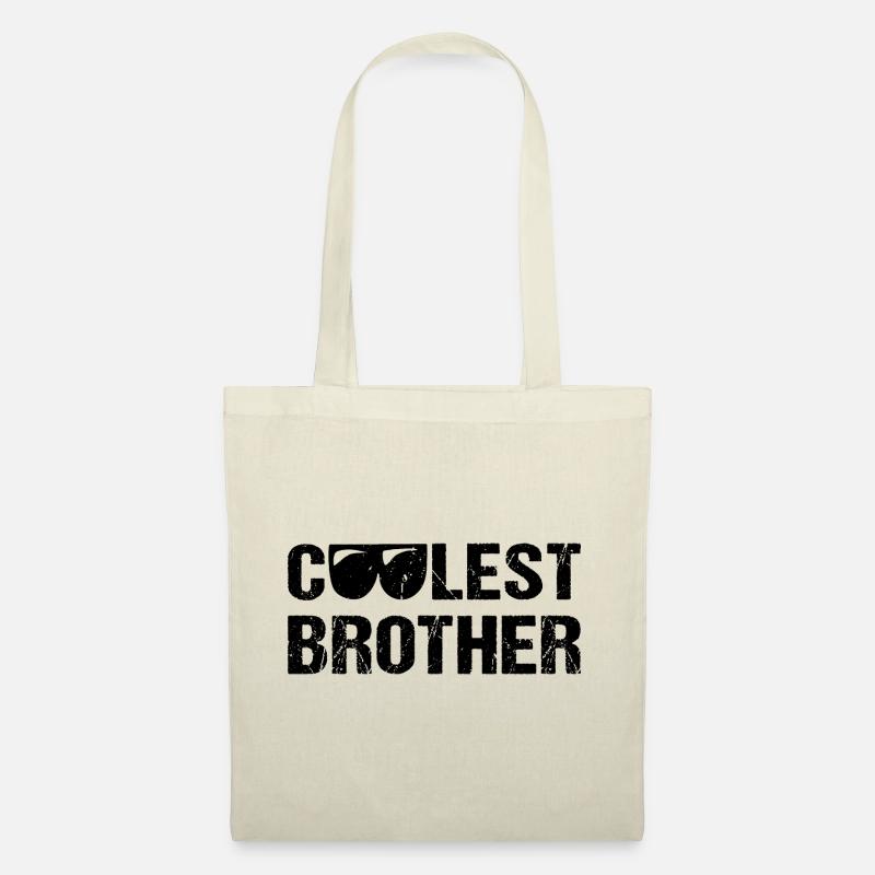 Cooles Brother Cool Bruder - Stoffbeutel - Natur