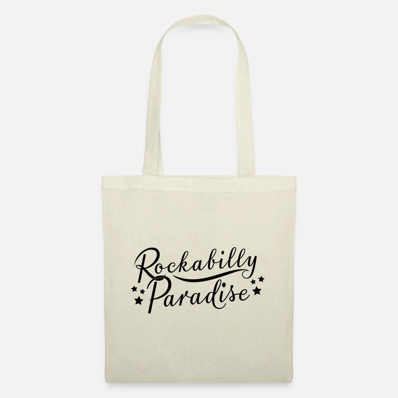 Rockabilly - Stoffbeutel - Natur