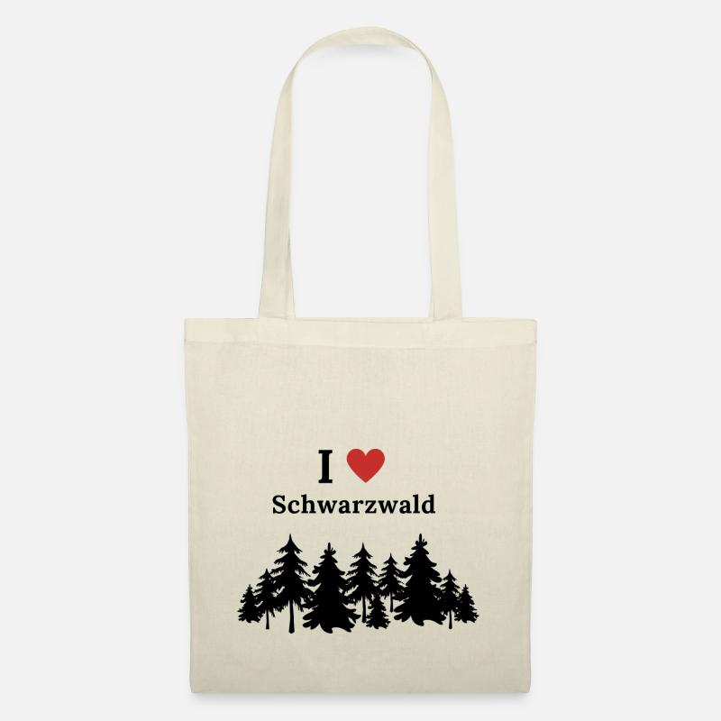 I love Schwarzwald - Stoffbeutel - Natur