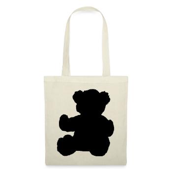 ours - Sac en tissu - nature - Devant