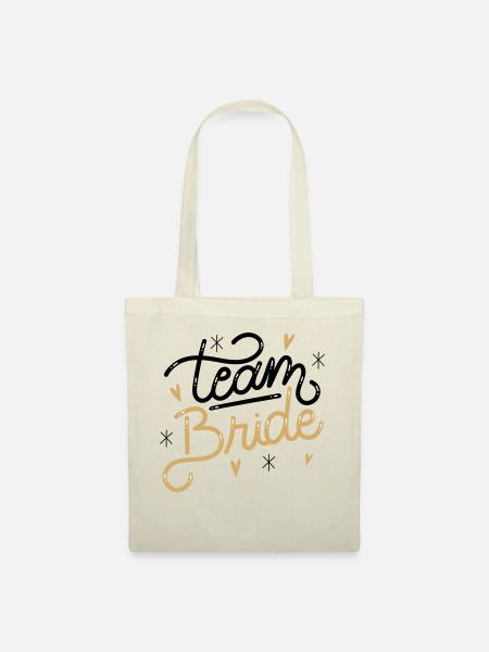 JGA Bachelorette Party Team Bride - Tote Bag - nature