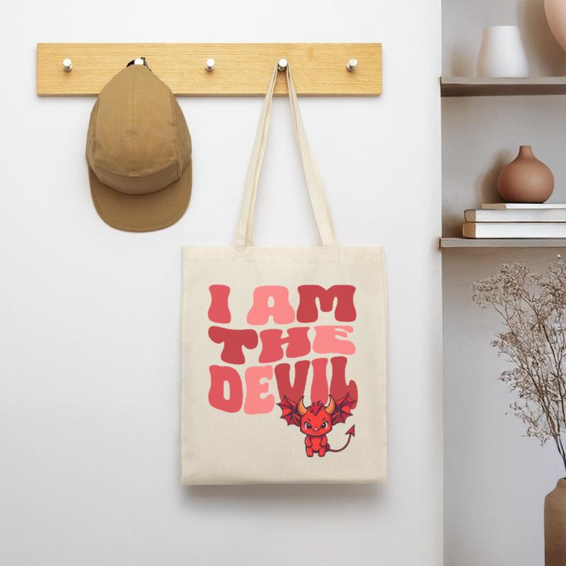 Devil Little Devil Devil Devil Woman Devil Guy Tote Bag