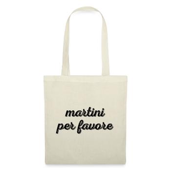 Martini per favore - Stoffbeutel - Natur - Vorne