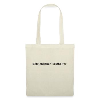 Betrieblicher Ersthelfer - Stoffbeutel - Natur - Vorne