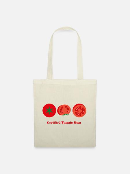 Certified Tomato Mom - Stoffbeutel - Natur