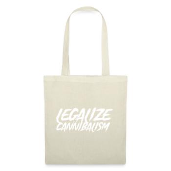 LEGALIZE CANNIBALISM - Stoffbeutel - Natur - Vorne