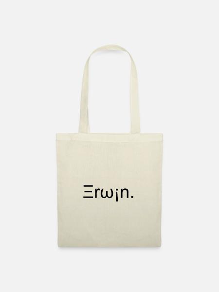 ERWIN. - Stoffbeutel - Natur