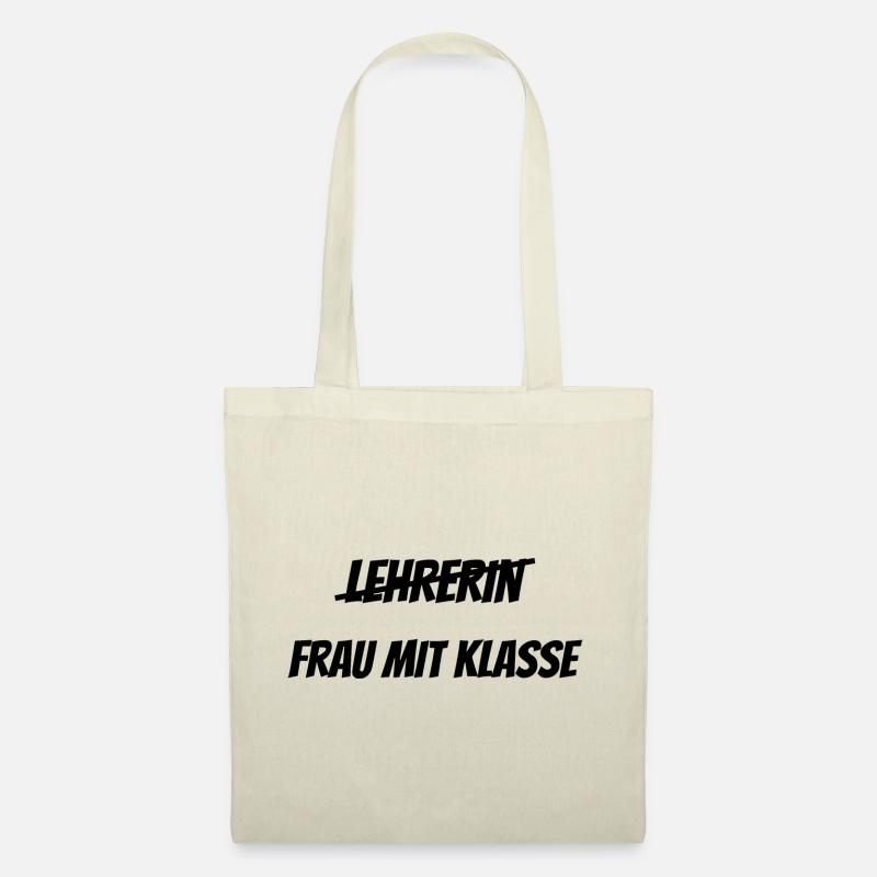 FRAU MIT KLASSE - Stoffbeutel - Natur