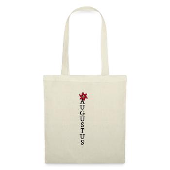 August Vintage Geburtstagsgeschenk - Stoffbeutel - Natur - Vorne
