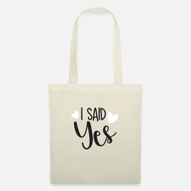 I Said Yes - Stoffbeutel - Natur