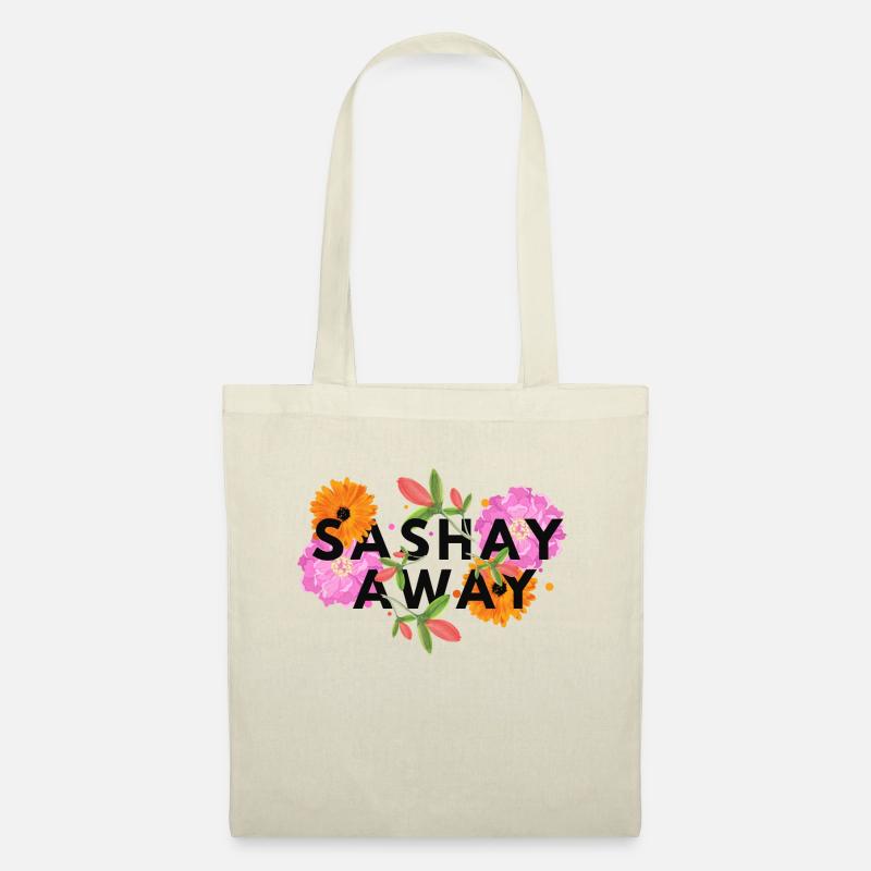 Sashay Away - blumig - Stoffbeutel - Natur