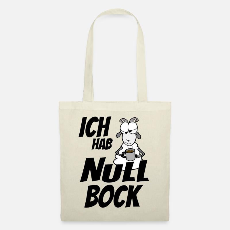 habe Null Bock keine Lust - Stoffbeutel - Natur