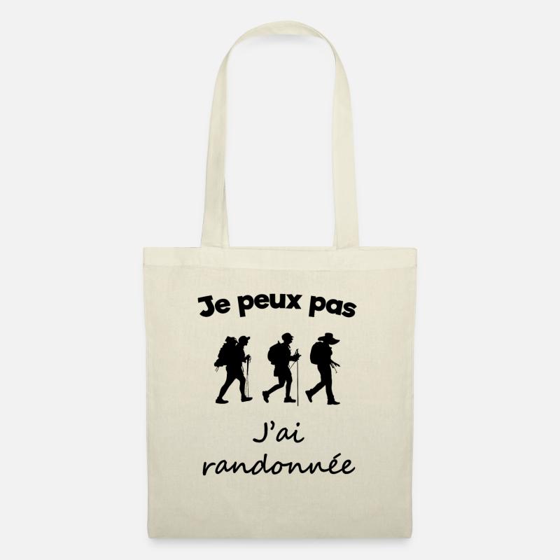 Humor Hiker Geschenkidee - Stoffbeutel - Natur