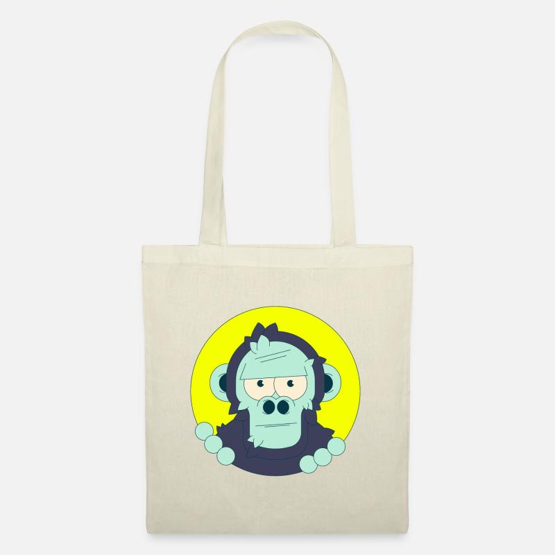 Crumpy Monkey - Tote Bag - nature