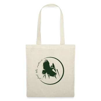 feel the nature - Adler - Stoffbeutel - Natur - Vorne