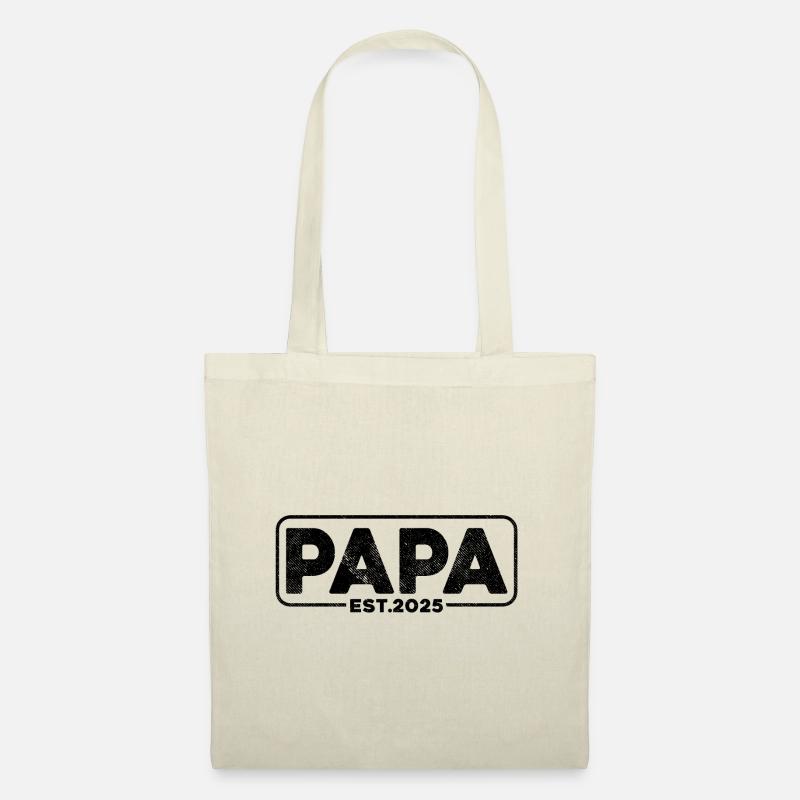 Papa 2025 - Stoffbeutel - Natur