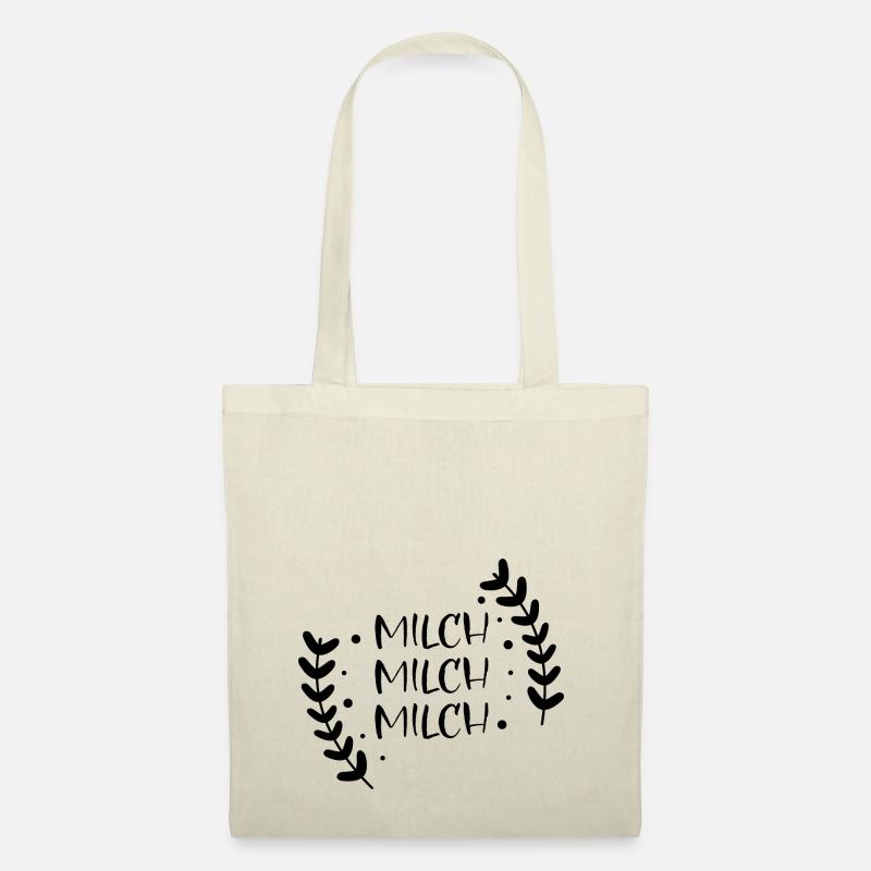 milch milch milch - Stoffbeutel - Natur