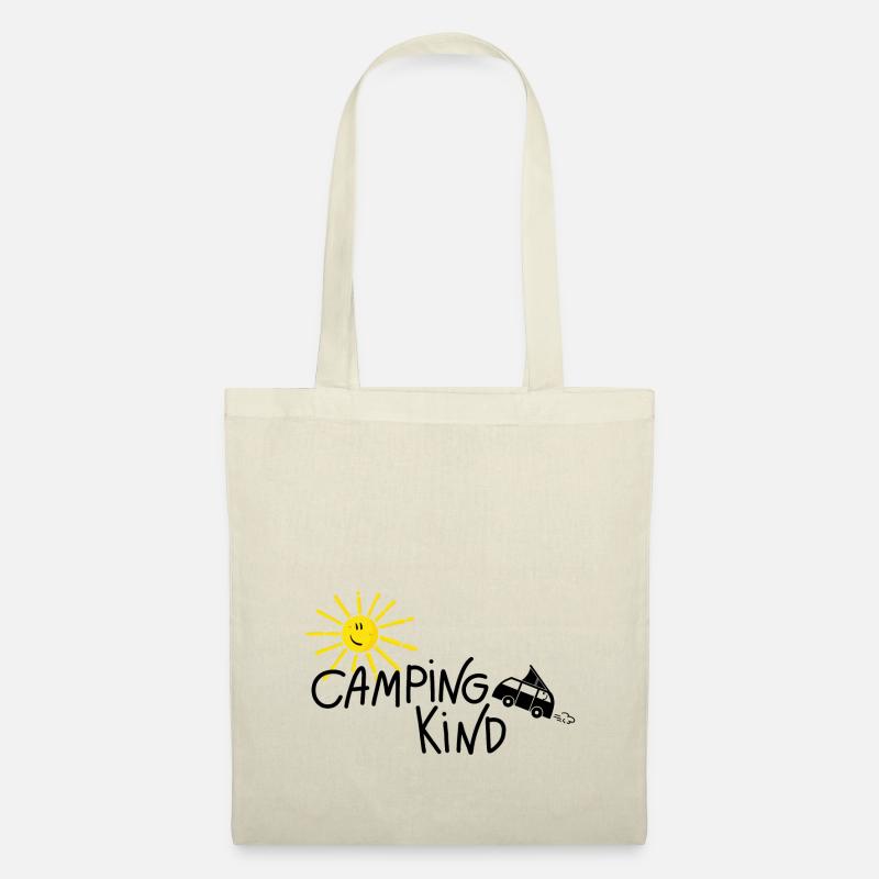 Camping Kind Van - Stoffbeutel - Natur